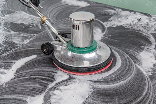 Marble polishing